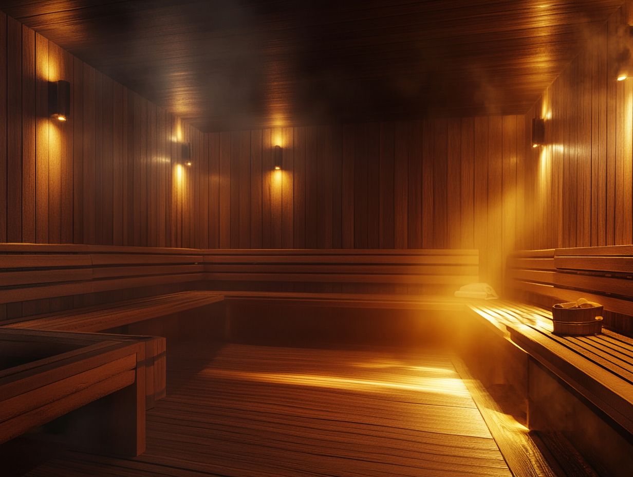 A person considering sauna use for heart health