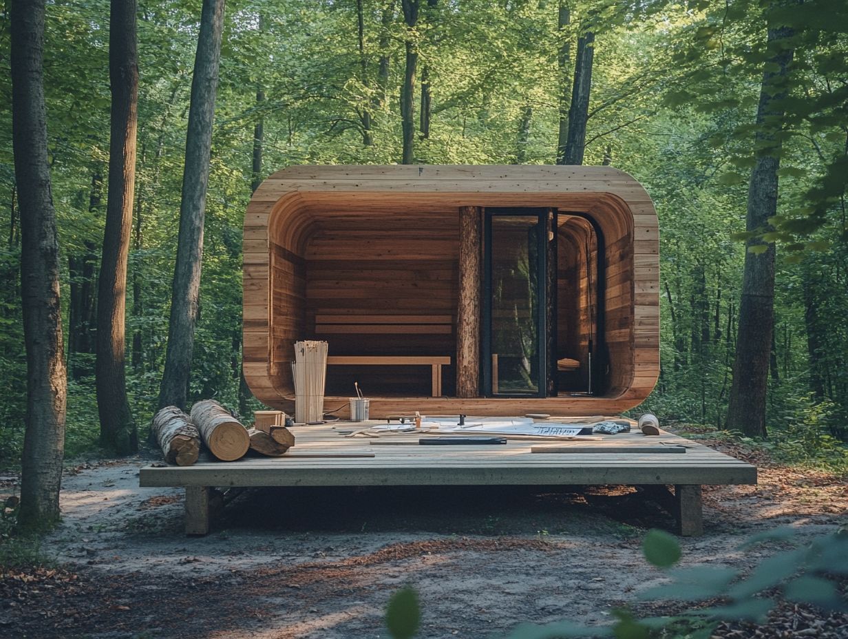 A well-maintained sauna showcasing safety and longevity