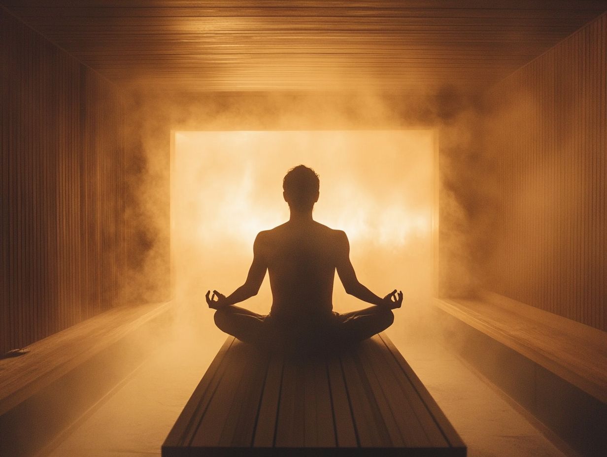 Benefits of saunas and meditation