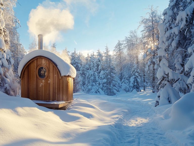 The Best Outdoor Saunas for Winter Use