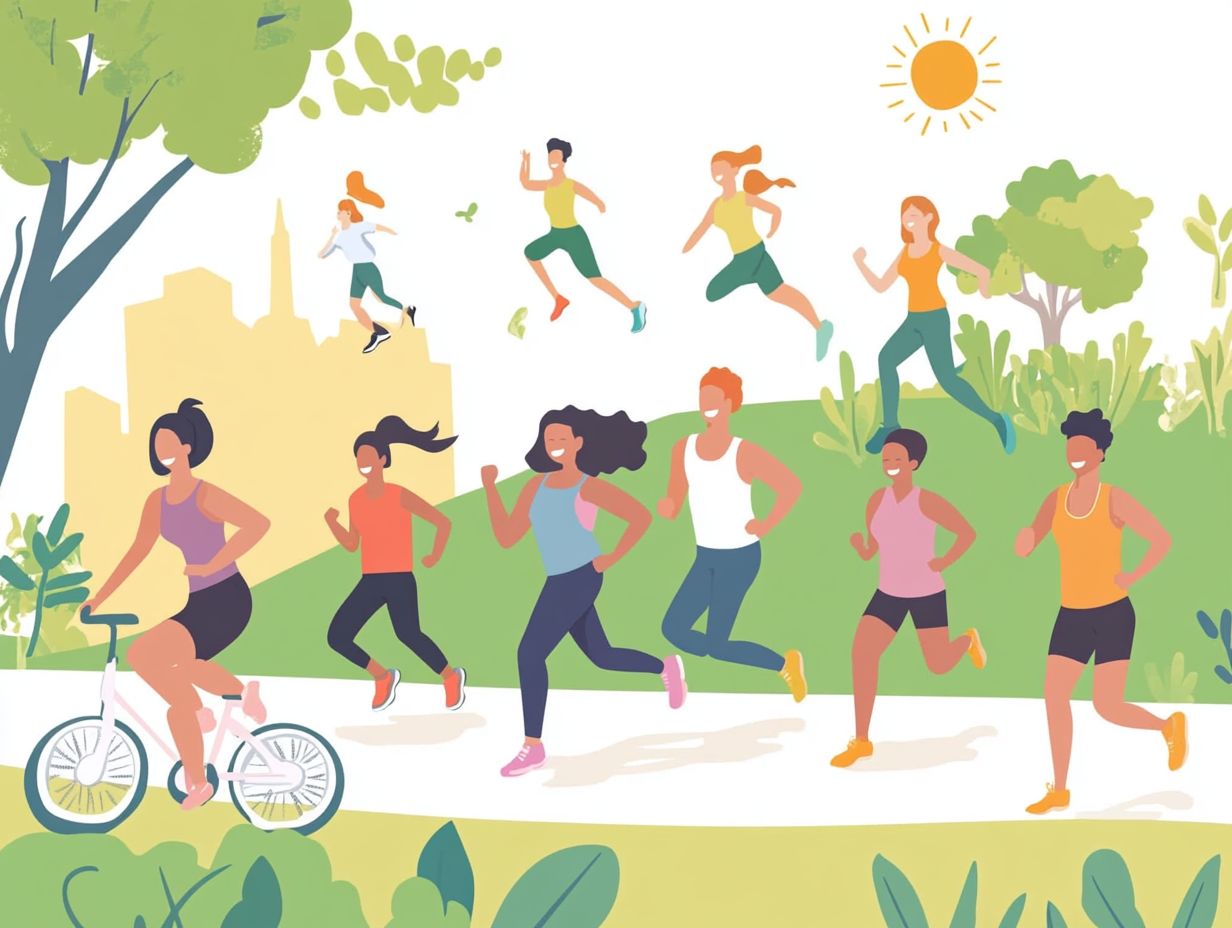 How does exercise improve mental health?