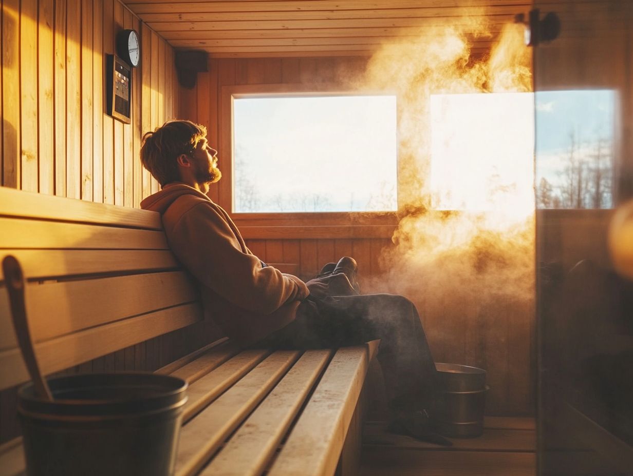 Visual Guide on Sauna Precautions