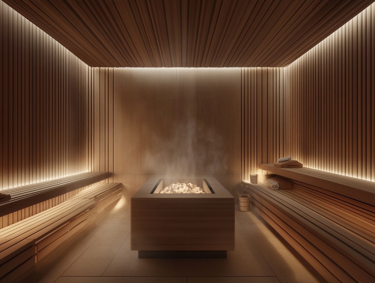 Image illustrating how saunas help in stress management