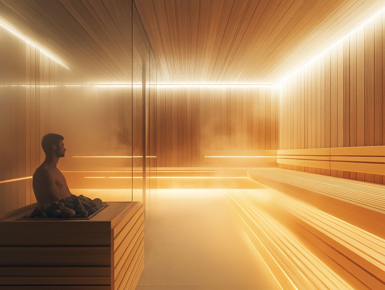 Experience the amazing blend of heat therapy and relaxation in saunas!