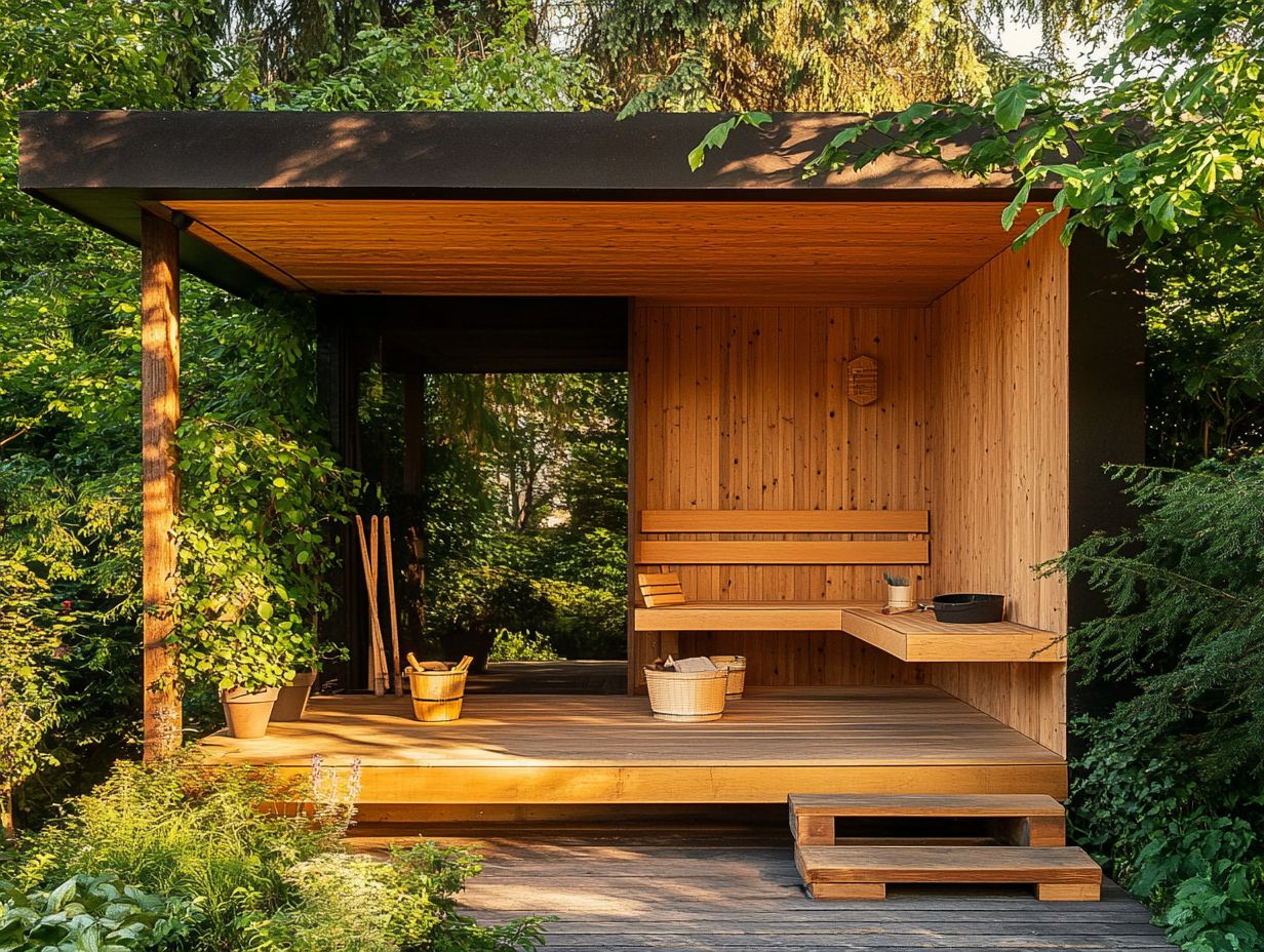 Step-by-step guide for building a DIY sauna