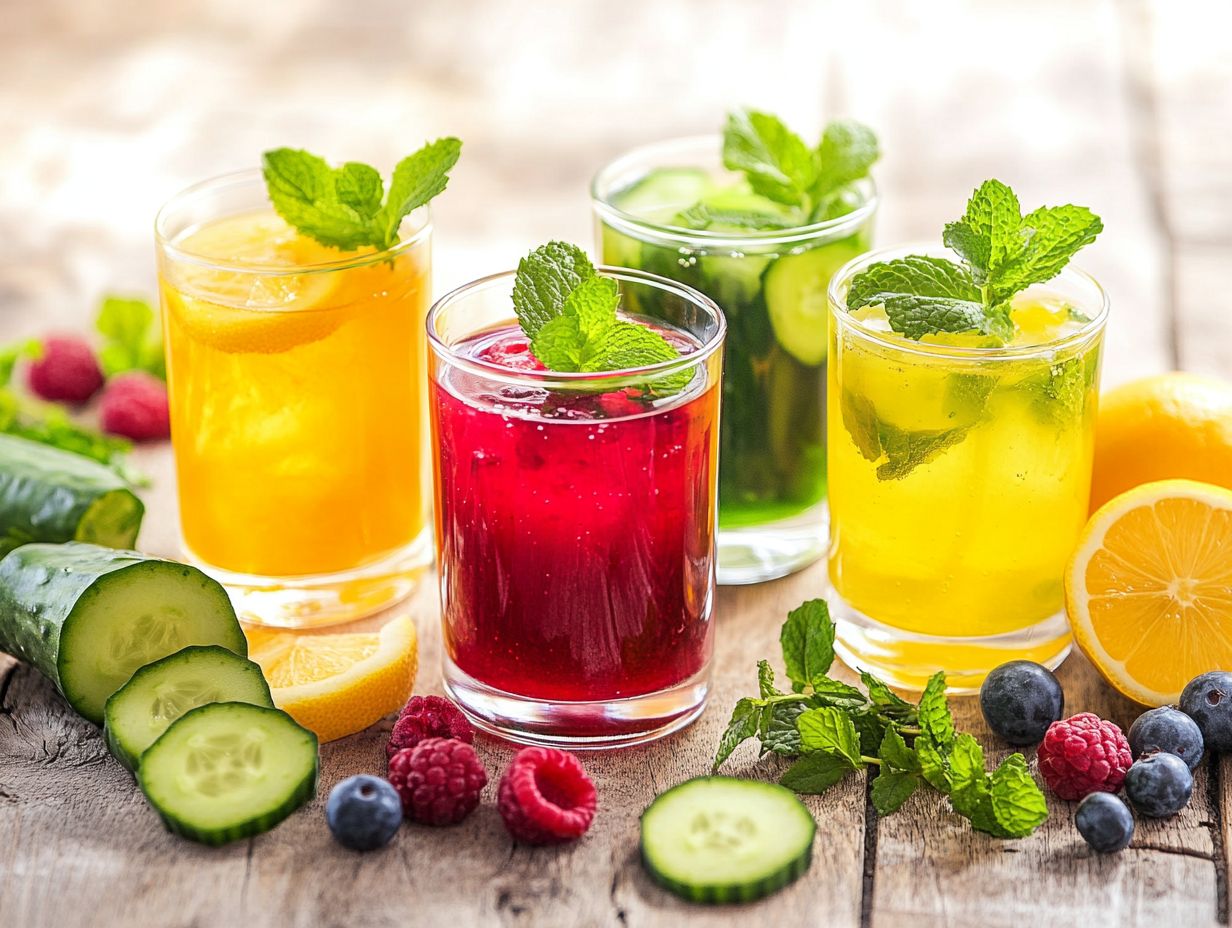 Image illustrating the potential risks of detox drinks.