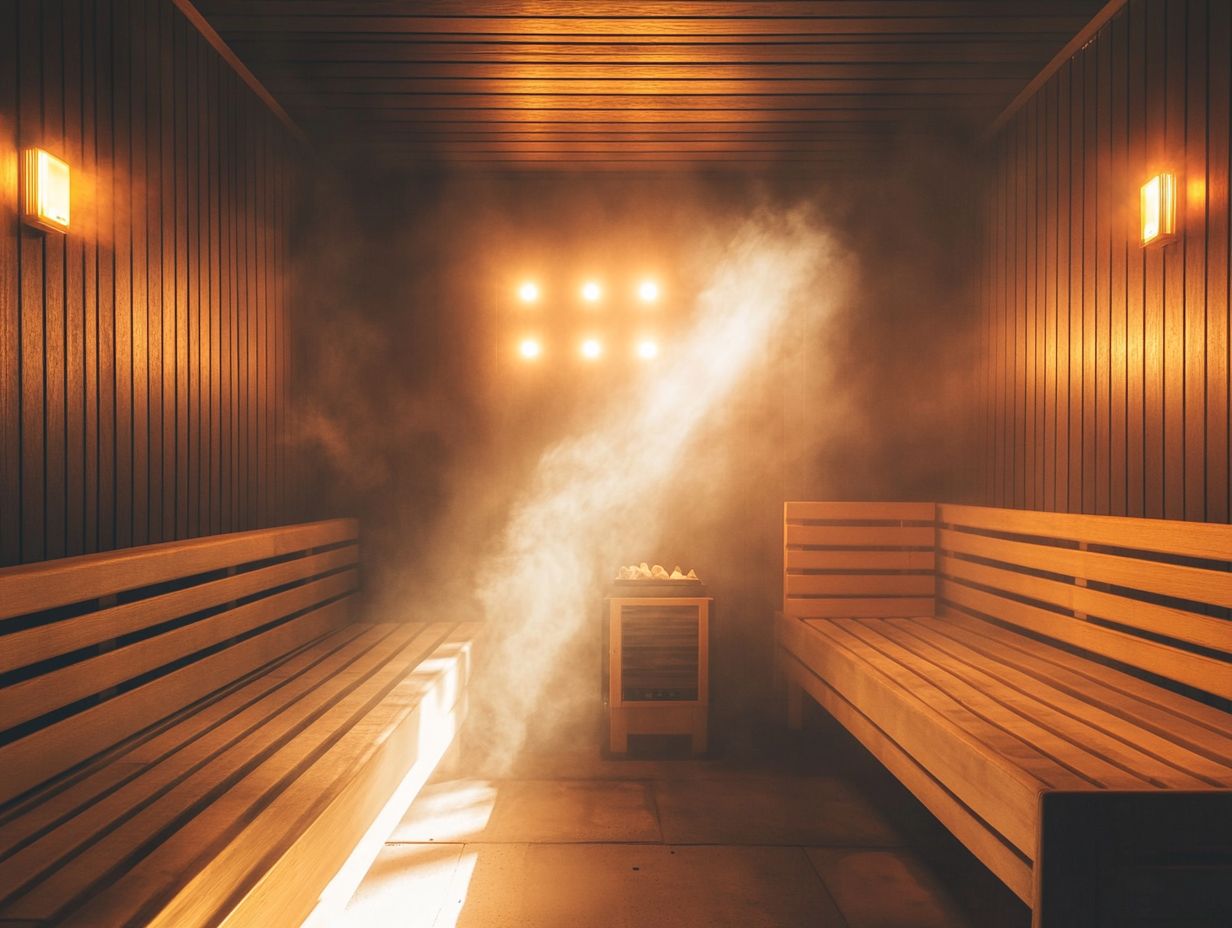 Infographic summarizing key sauna maintenance takeaways.