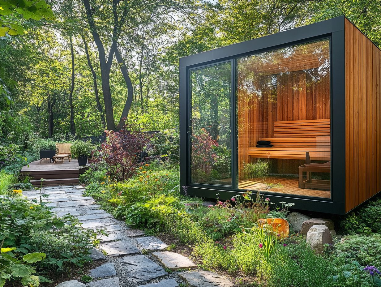 Transform Your Shed or Garage into a Cozy Sauna!