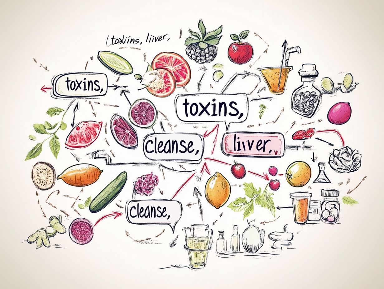 Illustration of Detoxification Types