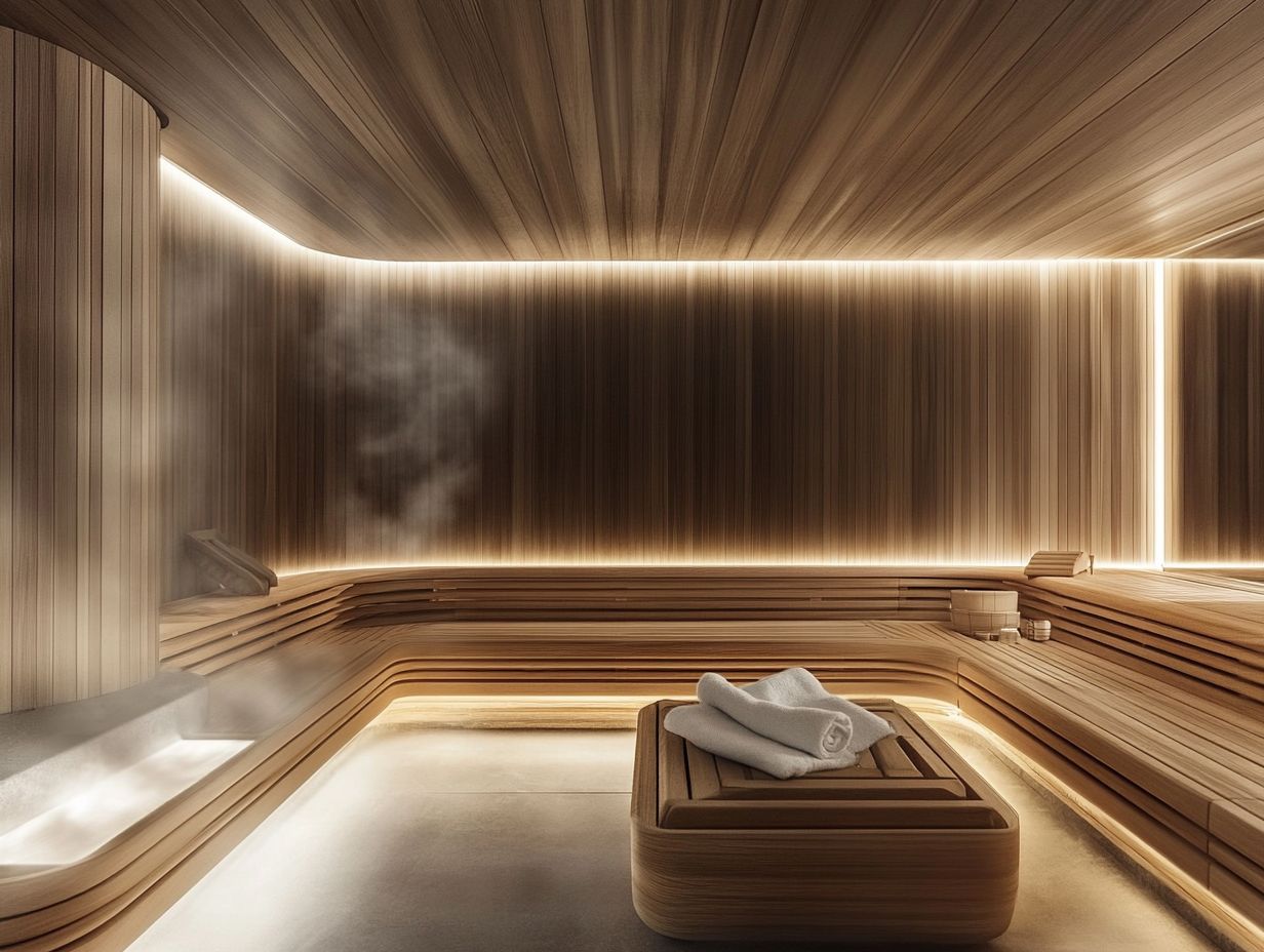 Different types of saunas: traditional, infrared, and steam