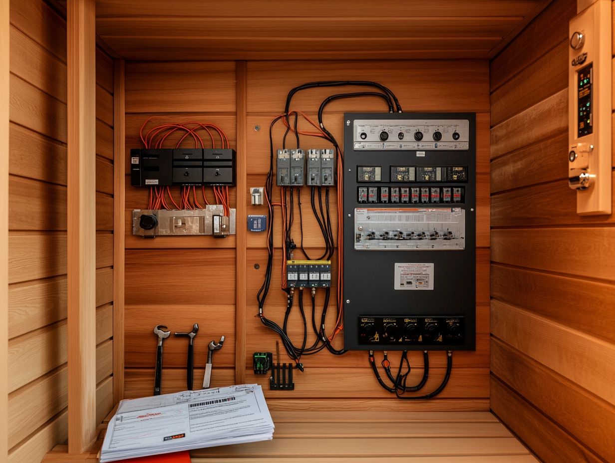 What is sauna wiring and why is it important?