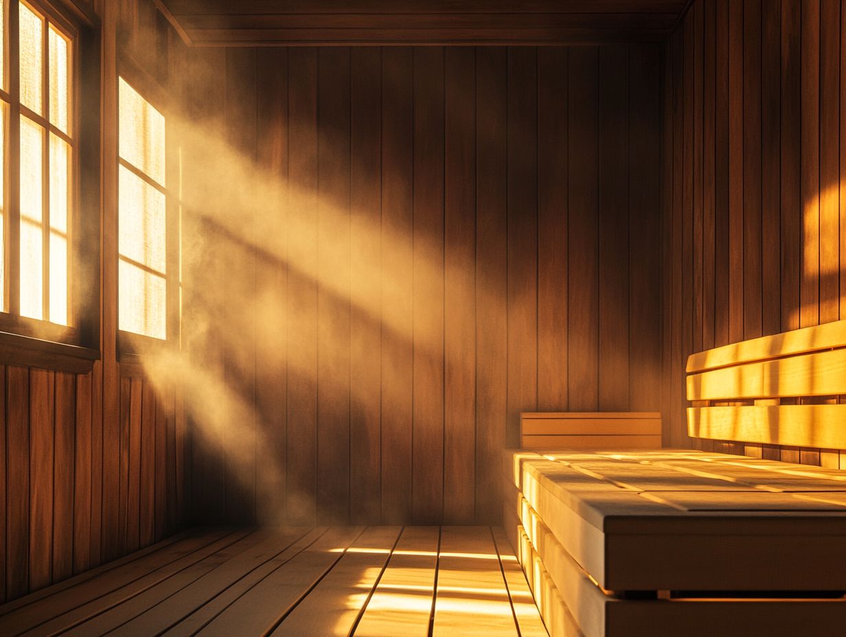 Key Takeaways: A visual summary of sauna benefits