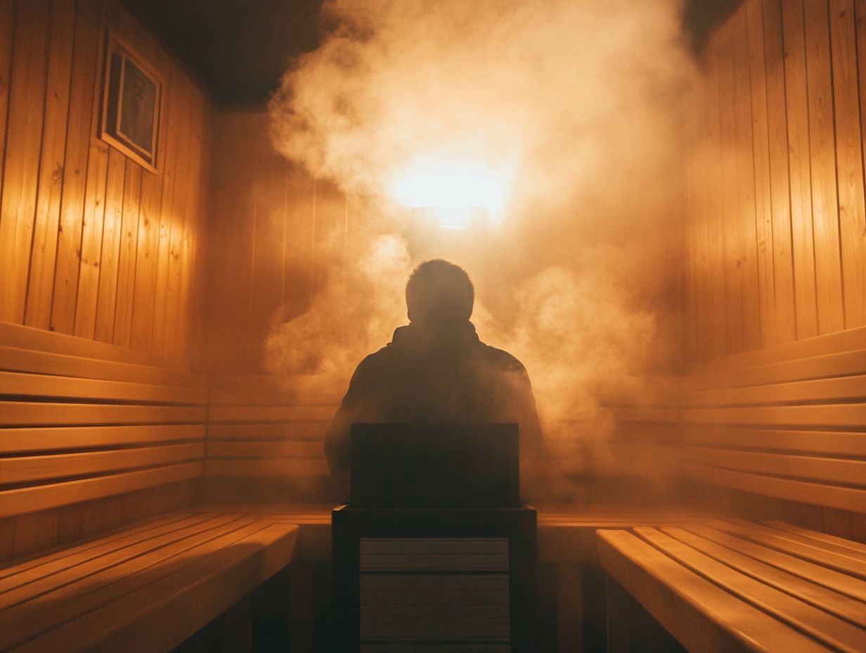 A visual comparison of traditional and infrared saunas