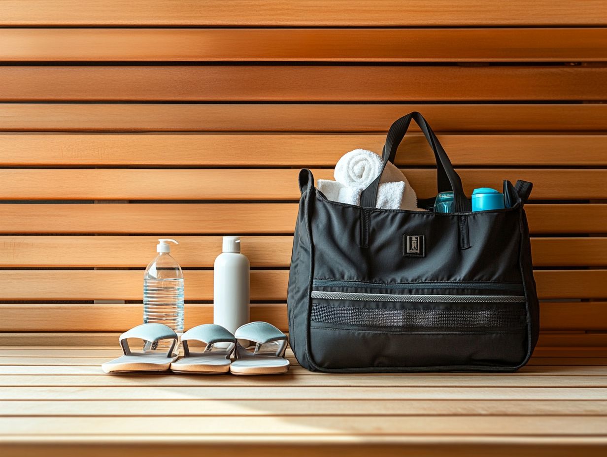 Healthy snacks and a water bottle for hydration